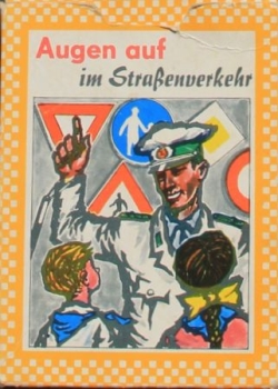 Altenburg Spielkarten "Augen auf im Straßenverkehr" 1974 Traffic-Cardgame (1629)
